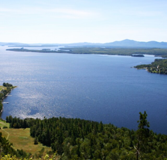 View over Moosehead Lake, Maine